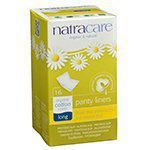 Natracare Panty Liner Long 16 Count - 95% Bio-degradable Non-Chlorine Bleached