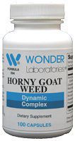 Horny Goat Weed - 100 Capsules #5941