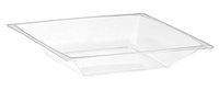 WNA MSBWL12 Milan Square Bowl, 12 oz, Clear (Pack of 168)