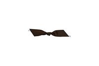 Reliant Ribbon 5175-09205-2X2 Grosgrain Twist Tie Flair Bows Bows, 7/8 Inch X 100 Pieces, Brown