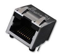 AMPHENOL COMMERCIAL PRODUCTS - RJHSE-5380 - CAT5 RJ45 MODULAR JACK, 8POS, 1 PORT