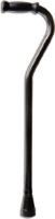 Carex Health Brands Extra Bariatric Offset Cane Black, 29" to 38" Height Adjustment with 1" increments, 7/8" Tip (1 Each)