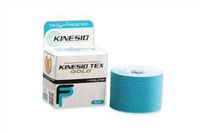 Kinesio Holding GKT25024FP Tex Gold FP Tape, 2" W x 5.5 yds L, Blue (Pack of 6)