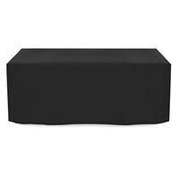 Garden Furniture Set, 210D Oxford Cloth Waterproof UV Protection Terrace Cover Black a Variety of Sizes for You to Choose (Size : 270x180x89CM)