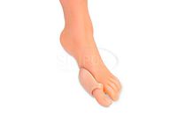 Silipos 6516 All Gel Bunion Cushion - Antibacterial Little Toe Protector, Latex Free, Shock Absorbing Tailor Guard