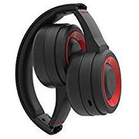 iHome iB99BRC Bluetooth Wireless Headphone, Red/Black