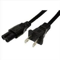 Cables To Go AWG 2Slot Non-Polarized Power Cord - 1.5M