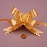 Krafty Klassics 12 Pack of 2" & 4" Colored Butterfly Pull Bows (2", Orange)