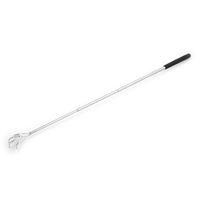 uxcell® Home Heart Hole Eagle Claw Design Extendable Back Scratcher Black