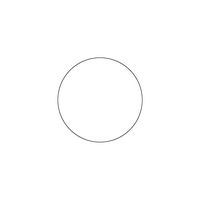 DayDots 11001-00-00 Cold Temp. 3/4" White Round Label - 1000 / BX