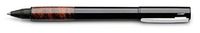 Lamy Accent Black Brilliant Finish with Briar Wood Grip Rollerball Pen - L398-BY