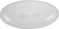 World Centric Compostable Clear PLA LID- For 24-32 Oz Oval Fiber Bowl (Case of 300)
