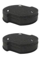 Nispira Pre Motor Vacuum Filter Compatible with Bissell 1309 Pet Vac Part 1604127, 2 Filters