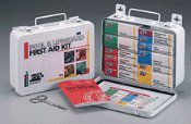 Pool & Lifeguard First Aid Kit in Strong Metal Case with Gasket