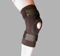 Alpha Medical Dual Stay Neoprene Knee Brace/Open Patella with Control Buttress (Medium)