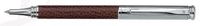 Laban Exotic Leather Dark Brown Ballpoint Pen - LST-B920-1RLBR