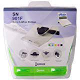 New Ergonomic Design PMMA Transparent Clear Green Acryl Laptop Notebook Station with USB Powered Big LED cooling Fan with 4 High Speed 2.0 USB Ports 480Mbps Extra Quiet, Durable, Fast Heat Dissipation