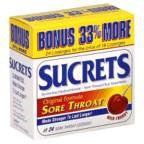 Sucrets Wild Cherry Throat Relief, 18 CT (Pack of 12)
