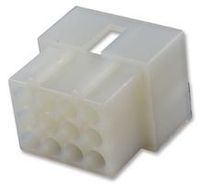 MOLEX 03-06-2122 CONNECTOR HOUSING, PLUG, 12POS, 3ROW, 3.68MM