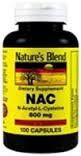 Nature's Blend NAC (N-Acetyl-L-Cysteine) 600 mg 100 Capsules Pack of 6