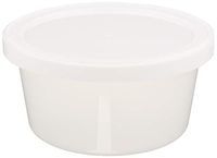 Sammons Preston Putty Containers, Pack of 10, For 3 Ounce of Putty, Durable Containers for Therapy Putty for Physical and Occupational Therapy, Soft Plastic, Portable for At Home Physical Therapy