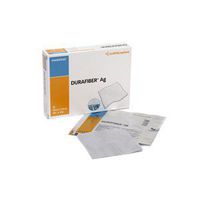 Smith & Nephew Durafiber Ag Gelling Fiber Dressing 4" x 4" Absorbent, Non-Woven (Box of 10)
