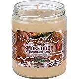Smoke Odor Exterminator 13 oz Jar Candles Gingerbread Lane, (3)