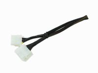 OKGEAR 12 inch 4PIN EXTENSION CABLE W/ BLACK SLEEVED