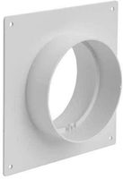 Duct Connector Flange, Plastic Straight Pipe Flange for Heating Cooling Ventilation System (100mm) (4 inch)