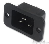 SCHURTER 4798.9200 CONNECTOR, IEC POWER ENTRY, PLUG, 16A