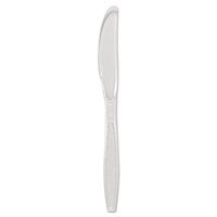 SCCGDC6KN - Guildware Heavyweight Plastic Cutlery, Knives, Clear