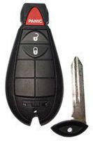 2008 08 Dodge Grand Caravan Remote & Key Combo - 3 Button