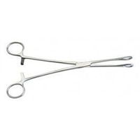 Grafco 2734 Foerster Sponge Forceps - Curved, Serrated, 9 1/2'