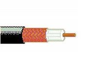 8241 RG59/U Coaxial Cable 23 AWG Solid Copper-Clad Steel Overall BC Braid 95% CM for Standard Analog Video - Black Belden (350FT)