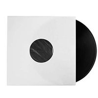Vinyl Record Sleeves 100X, Paper Sleeves with Anti-Static Inner. LP Sleeves for 12" Records.