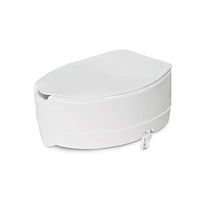 Raised Toilet Seat, White