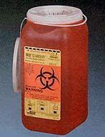 Becton-Dickinson Sharps Collectors One Piece 8.2 Quart - Model 305490 by Estwarkim