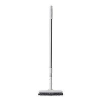 Chezaa Cleaning Brush Push Broom, Flat Floor Mop, Removal Pet Hair Dust Mop Sweeper with Adjustable Long Handle for Hardwood Professional Cleaning System