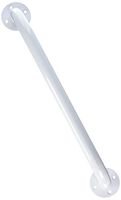 Essential Medical Supply Attractive Pure White Enamel Grab Bars for The Shower or Tub, 16 Inch