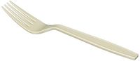 Fineline Settings Extra Heavy Cutlery Forks, Bone  1200 Pieces