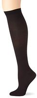 Dr. Scholl's Women's Travel Knee High Socks with Graduated Compression, Black, Shoe Size: 8-10