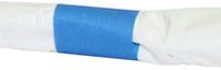 Evergreen N9S246 Paper Napkin Standard Band, 4-1/4" Length x 1-1/2" Width, 0.004" Thick, Light Blue (Box of 2500)