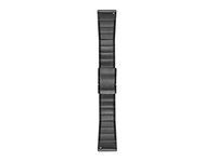 Garmin 010-12517-05 Fenix 5X Quick fit 26 Watch Band - Slate Grey Stainless Steel