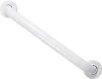 Brey-Krause Glossy White Grab Bar - 36-inch, 1.5 inch OD