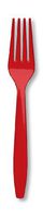 Classic Red, Premium Plastic Forks, 24 ct