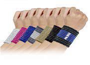 qualidyne Wrist Brace Support for Men&Women 1 Unit Adjustable Compression Strap Elastic and Breathable Sweat Wristband for Tennis,Sports,Exercise