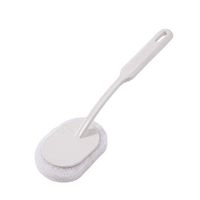 Long Handle Pan Pot Brush Dish Bowl Washing Cleaning Brush Tools Household Clean White, Home Decor Wall/Farmhouse/Living Room/Kitchen/Bedroom/Bathroom, Under 10 Dollars