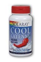 SOLARAY COOL CAYENNE 40,000 HEAT UNIT - 90 CAPSULES