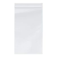 Plymor Heavy Duty Plastic Reclosable Zipper Bags, 4 Mil, 6" x 10" (Pack of 100)
