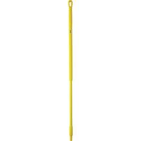 Vikan 29366 51" Fiberglass Handle with Threaded Tip, 1-7/32" Diameter, Yellow